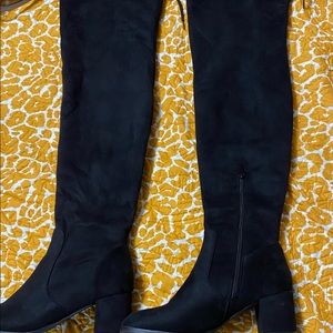 Knee high boots